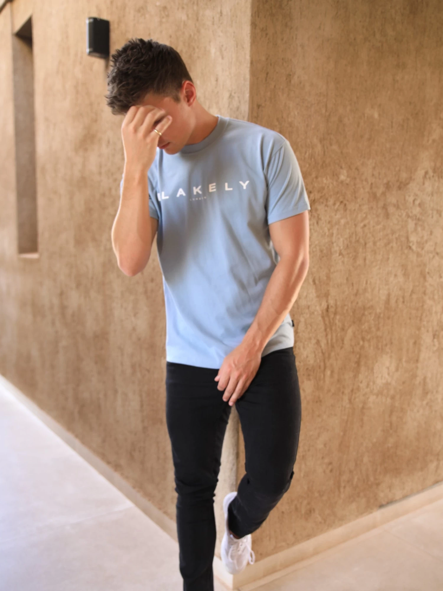 Evolved II Relaxed T-Shirt - Ice Blue 4 Evolved II Relaxed T-Shirt - Ice Blue - Image 2