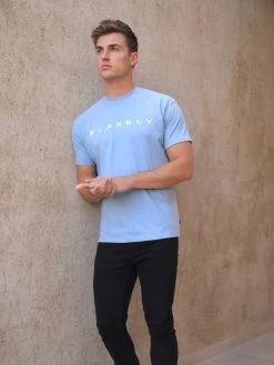 Evolved II Relaxed T-Shirt - Ice Blue 9 Evolved II Relaxed T-Shirt - Ice Blue -Trend Wear Sales 1966BLightBlue 02D