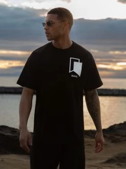 Revolve Relaxed T-Shirt - Black -Trend Wear Sales 1966BRANDEXTRA 26D