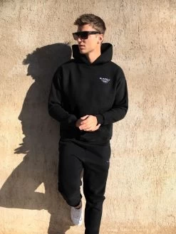 Rue Relaxed Hoodie - Black -Trend Wear Sales 1966FBlack 11D