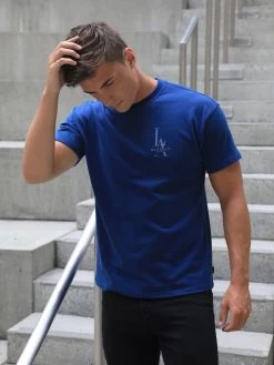 Sports Club Relaxed T-Shirt - Vintage Blue -Trend Wear Sales 1966VVintageBlue02D