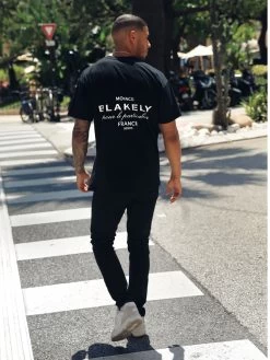 Monaco Relaxed T-Shirt - Black -Trend Wear Sales 196BLACKD 2