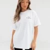 Italia Oversized T-Shirt - Flat White