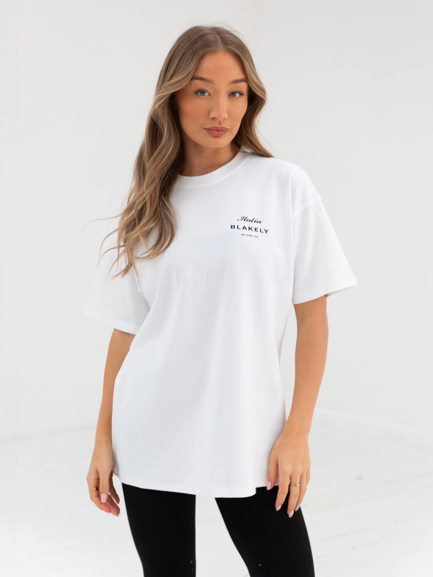 Italia Oversized T-Shirt - Flat White 3 Italia Oversized T-Shirt - Flat White