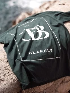 Riviera Initial Relaxed T-Shirt - Dark Green -Trend Wear Sales 196CDARKGREEND 3