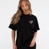 Vita Oversized T-Shirt - Black 2 Vita Oversized T-Shirt - Black -Trend Wear Sales 196IWBlack LEADOPTION1D