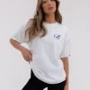 Vita Oversized T-Shirt - Flat White -Trend Wear Sales 196IWFlatWhite 05LEADD