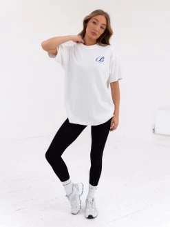 Vita Oversized T-Shirt - Flat White -Trend Wear Sales 196IWFlatWhite 12D