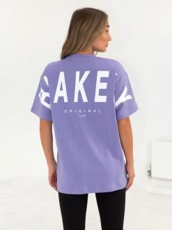 Isabel Oversized T-Shirt - Violet -Trend Wear Sales 196IW VIOLETD 3