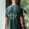 Monaco Relaxed T-Shirt - Dark Green -Trend Wear Sales 196MO GREEN