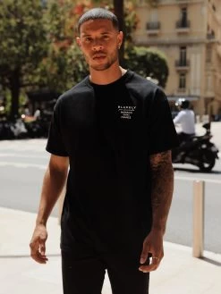 Monaco Relaxed T-Shirt - Black -Trend Wear Sales 196MORelaxedTee Black