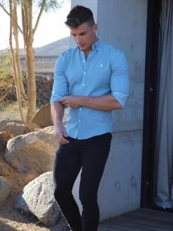 Torino Shirt - Blue -Trend Wear Sales 1979TorinoBlue4