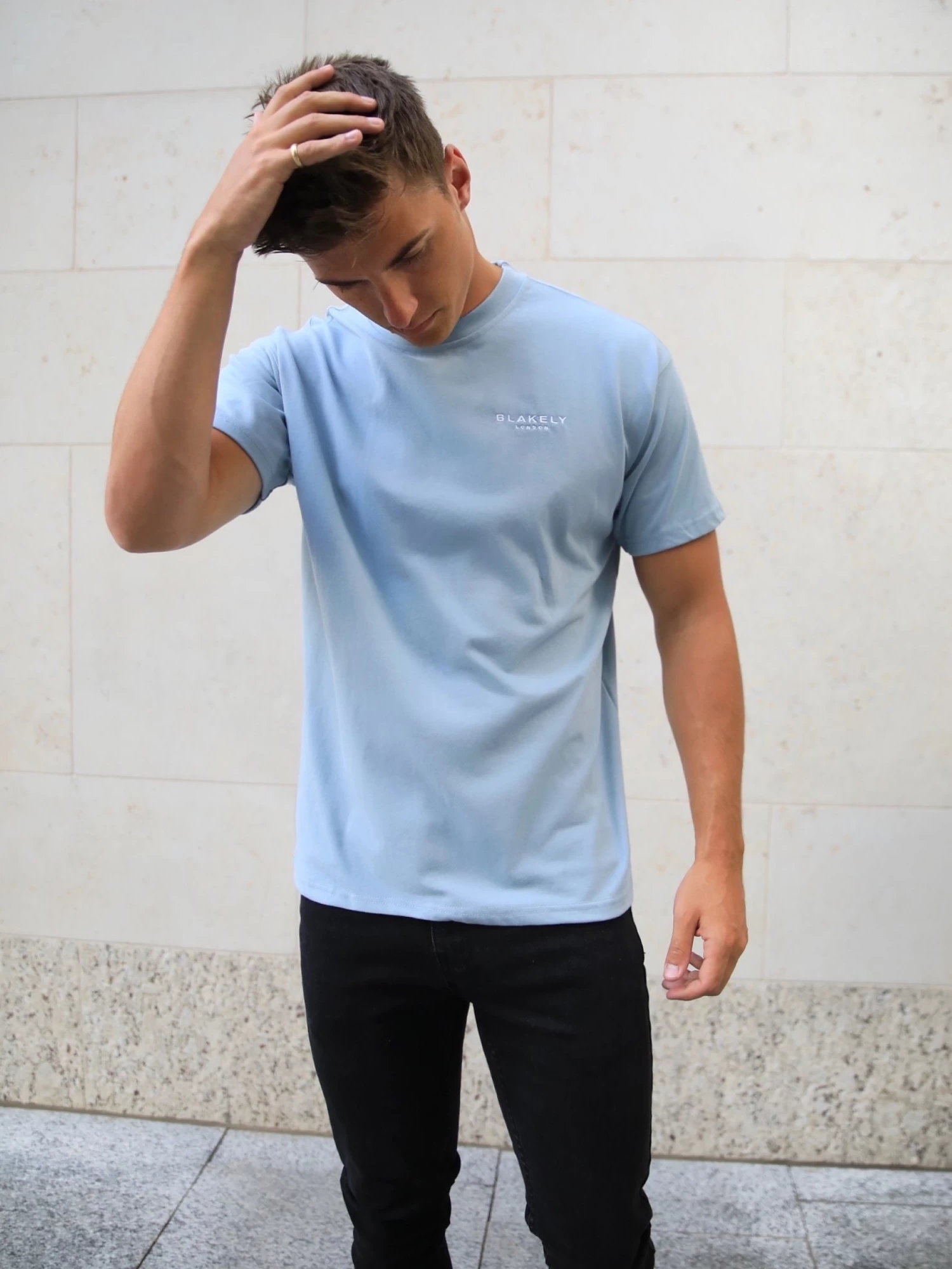 Universal Relaxed T-Shirt - Ice Blue 4 Universal Relaxed T-Shirt - Ice Blue - Image 2