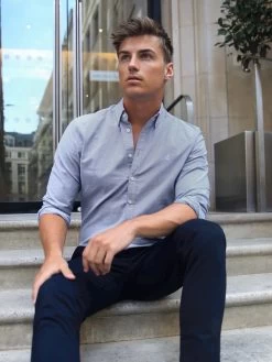 Lisbon Shirt - Grey -Trend Wear Sales 1986GREYD 3