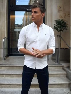 Lisbon Shirt - Off White -Trend Wear Sales 1986OFFWHITED 3