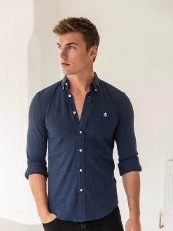 Arlo Soft Stretch Shirt - Navy -Trend Wear Sales 2002Navy 07D