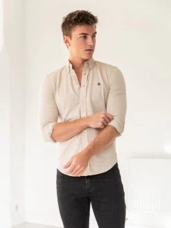 Arlo Soft Stretch Shirt - Sand -Trend Wear Sales 2002Sand 04D