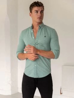 Arlo Soft Stretch Shirt - Green -Trend Wear Sales 2002 Green NewLead