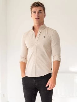 Arlo Soft Stretch Shirt - Sand -Trend Wear Sales 2002 sand NewLead