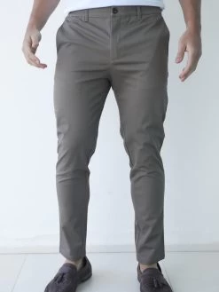 Cavill Slim Fit Tailored Chinos - Khaki Green 11 Cavill Slim Fit Tailored Chinos - Khaki Green -Trend Wear Sales 2009KHAKID 3