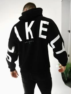 Idris Oversized Hoodie - Black -Trend Wear Sales 2011MblackleadD