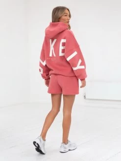 Isabel Oversized Hoodie - Sunrise Coral -Trend Wear Sales 2011WCoral 04D