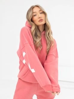 Isabel Oversized Hoodie - Sunrise Coral -Trend Wear Sales 2011WCoral 05D