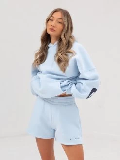 Isabel Oversized Hoodie - Powder Blue -Trend Wear Sales 2011WPowderBlue 04D