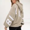 Isabel Oversized Hoodie - Beige 1 Isabel Oversized Hoodie - Beige -Trend Wear Sales 2011WbeigeD 1