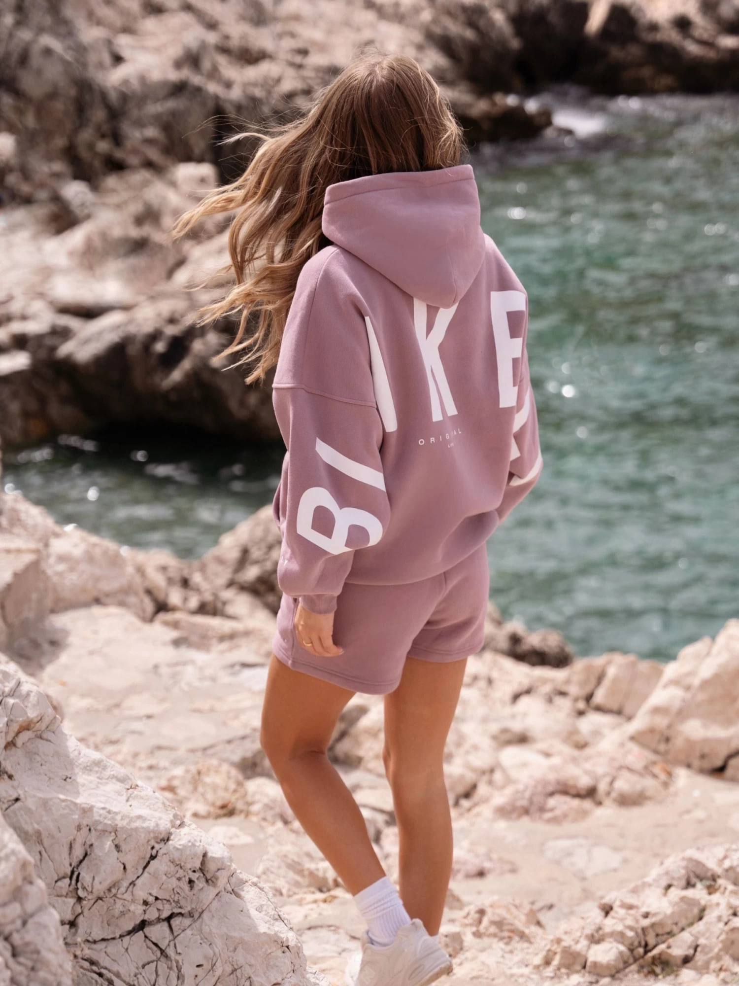 Isabel Oversized Hoodie - Dusty Pink 4 Isabel Oversized Hoodie - Dusty Pink - Image 2