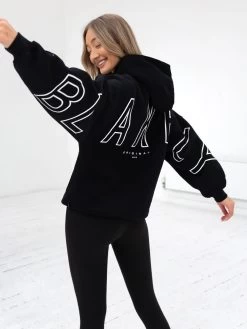 Outline Isabel Oversized Hoodie - Black -Trend Wear Sales 20120Black 06D