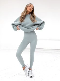 Active Studios Oversized Hoodie - Mineral Blue 12 Active Studios Oversized Hoodie - Mineral Blue -Trend Wear Sales 20120LightBlue 09D