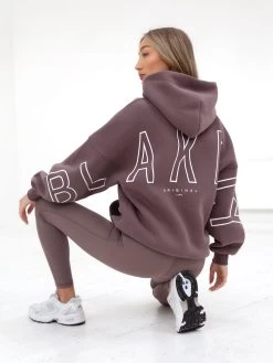 Outline Isabel Oversized Hoodie - Mauve Brown -Trend Wear Sales 20120LightBrown 07D bc861c7b 8e13 4de7 a049 cf58af0a5a3e