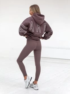 Outline Isabel Oversized Hoodie - Mauve Brown -Trend Wear Sales 20120LightBrown 08D