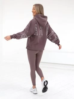 Outline Isabel Oversized Hoodie - Mauve Brown -Trend Wear Sales 20120LightBrown 10D