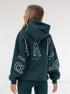 Outline Isabel Oversized Hoodie - Teal Green 11 Outline Isabel Oversized Hoodie - Teal Green -Trend Wear Sales 20120TealGreen 02LEADD