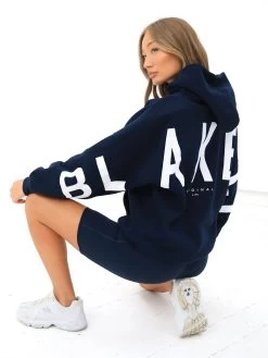 Isabel Oversized Hoodie - Navy Blue -Trend Wear Sales 2012GnavyD 1