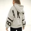 Isabel Oversized Hoodie - Bone