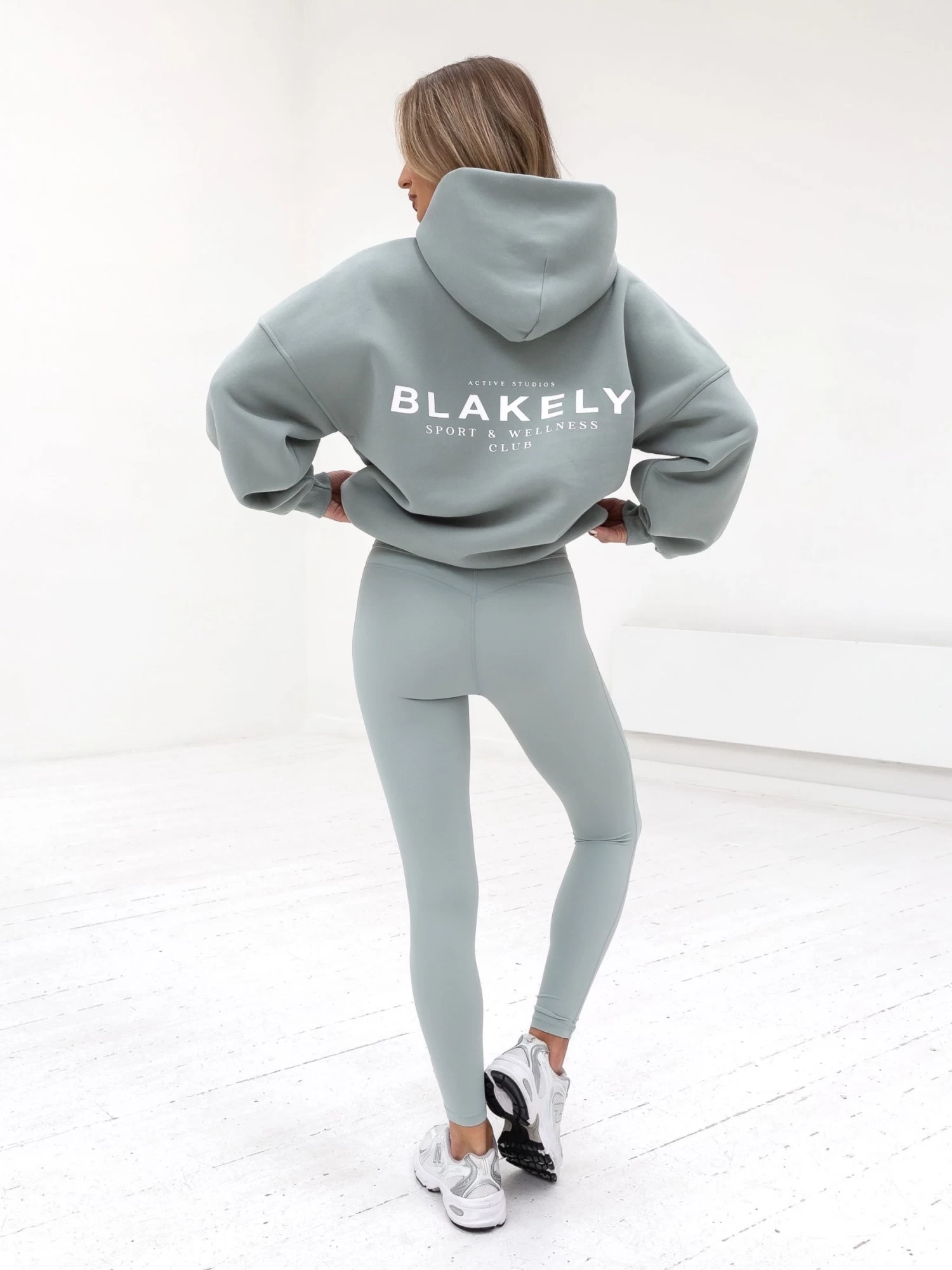 Active Studios Oversized Hoodie - Mineral Blue 6 Active Studios Oversized Hoodie - Mineral Blue - Image 4