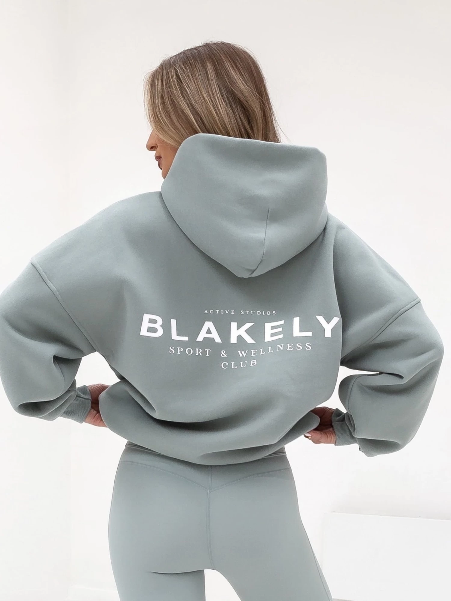 Active Studios Oversized Hoodie - Mineral Blue 8 Active Studios Oversized Hoodie - Mineral Blue - Image 6