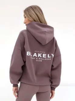 Active Studios Oversized Hoodie - Mauve Brown -Trend Wear Sales 2015BSLightBrown 07D
