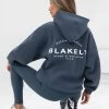 Active Studios Oversized Hoodie - Slate Blue 2 Active Studios Oversized Hoodie - Slate Blue -Trend Wear Sales 2015SSlateblue 04LEADD