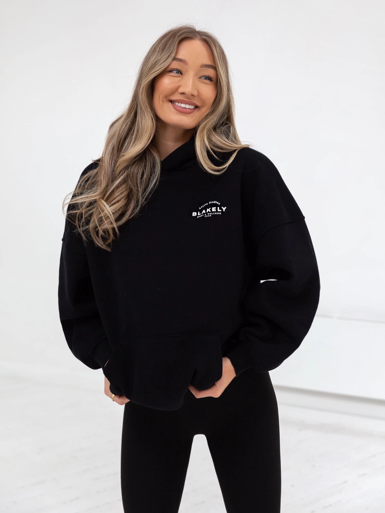 Active Studios Oversized Hoodie - Black 4 Active Studios Oversized Hoodie - Black - Image 2