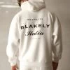 Italia Relaxed Hoodie - Flat White