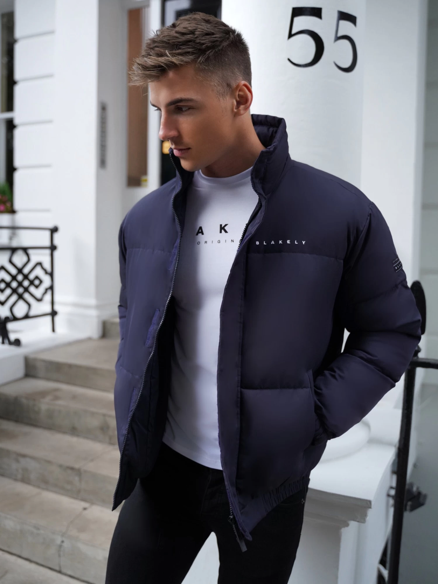 Fallon Coat - Navy 6 Fallon Coat - Navy - Image 4