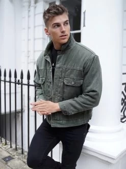 Rapha Denim Jacket - Green -Trend Wear Sales 2029RAPHAJACKETGREEND 1