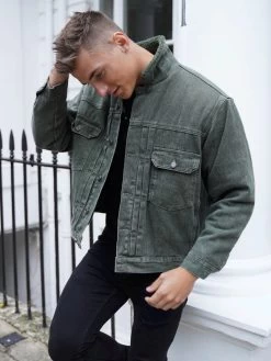 Rapha Denim Jacket - Green -Trend Wear Sales 2029RAPHAJACKETGREEND
