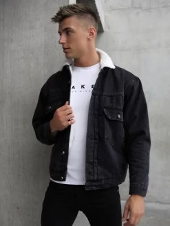 Raleigh Denim Jacket - Black