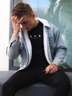 Raleigh Denim Jacket - Light Blue -Trend Wear Sales 2030LightBlue3D