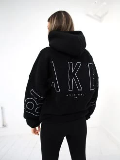 Borg Isabel Oversized Hoodie - Black -Trend Wear Sales 2035Black 06D